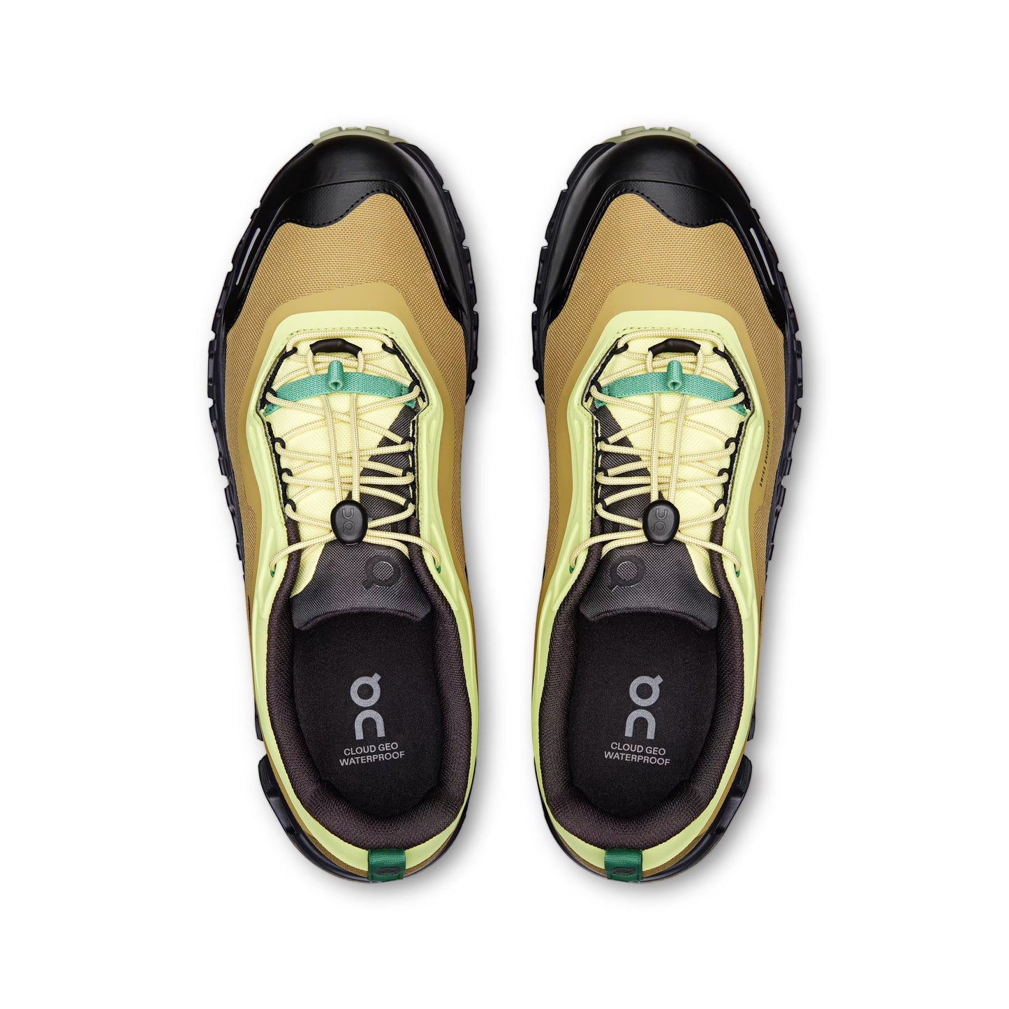 ON Men's Cloud 6 Geo Waterproof Limelight/Safari