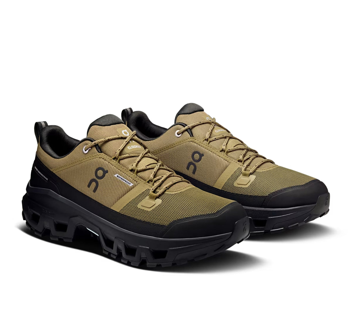 ON Men's Cloudrock Low Waterproof Hunter/Black
