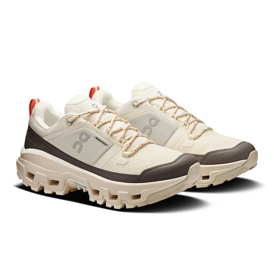 ON Women's Cloudrock Low Waterproof Ivory